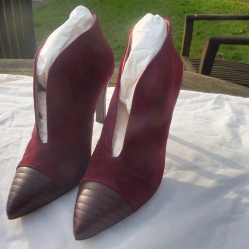 Next Burgundy and Chocolate Women's Heels